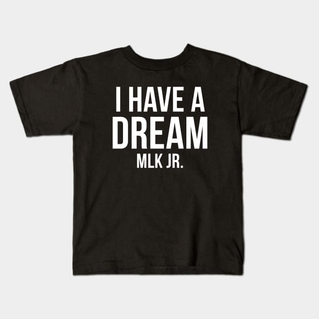 Martin Luther King Kids T-Shirt by NotoriousMedia